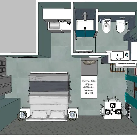 Bed and breakfast My Comfort Nápoles